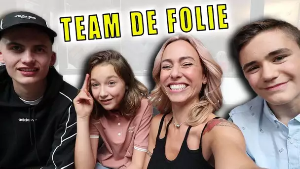 TEAM DE FOLIE ! 😂 Avec Tim, Satine et Néo