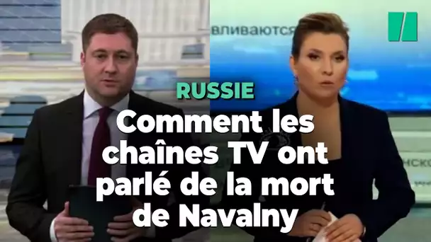 Poutine et la télévision en Russie ont le même problème pour parler de Navalny