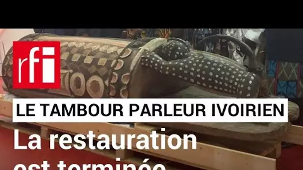 La restauration du tambour parleur ivoirien est terminée • RFI