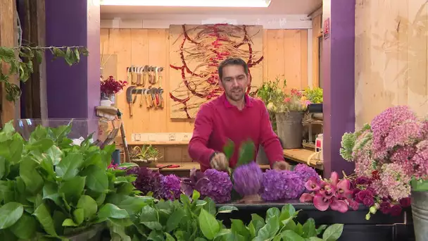 Le fleuriste de Bourgtheroulde prépare la coupe de France de son artisanat