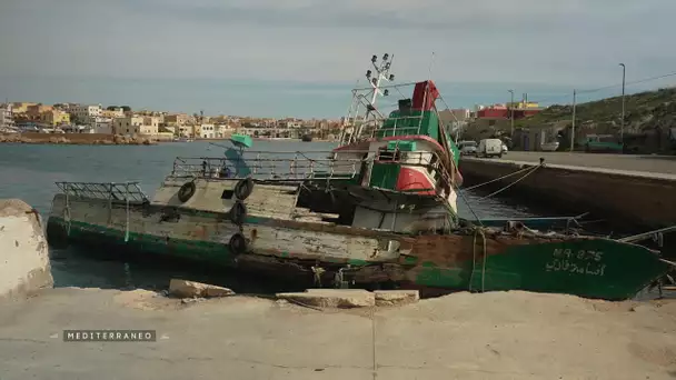 MEDITERRANEO – Lampedusa, en Italie, est un territoire de passage pour les réfugiés