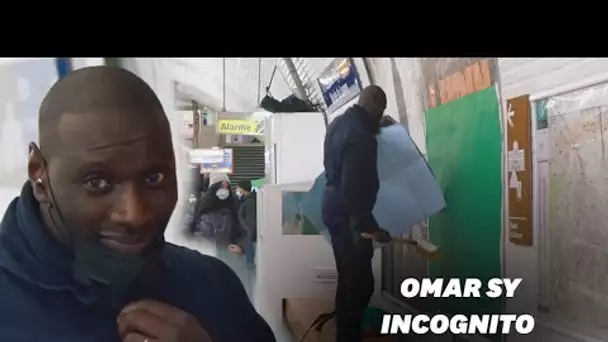 Omar Sy fait diversion comme Arsène Lupin dans le métro parisien