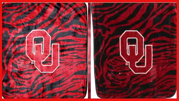 College Covers Oklahoma Sooners Raschel Throw Blanket, 60 in by 50 in