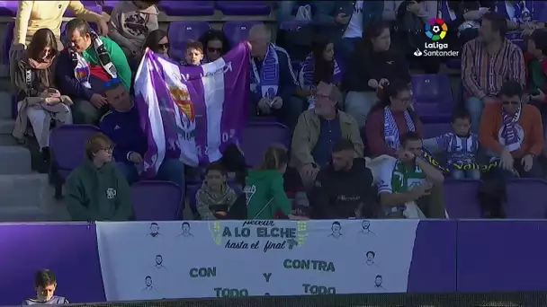 Calentamiento Valladolid CF vs Elche CF