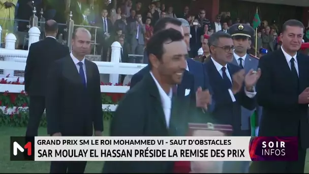 Grand Prix de SM le Roi - Saut d'obstacles: SAR Moulay El Hassan préside la remise des prix