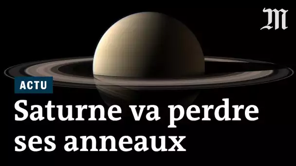 Comment les anneaux de Saturne vont disparaître