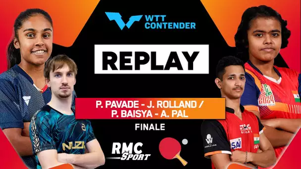 La paire Pavade / Rolland titrée à Lagos ? (Match intégral, WTT Contender)