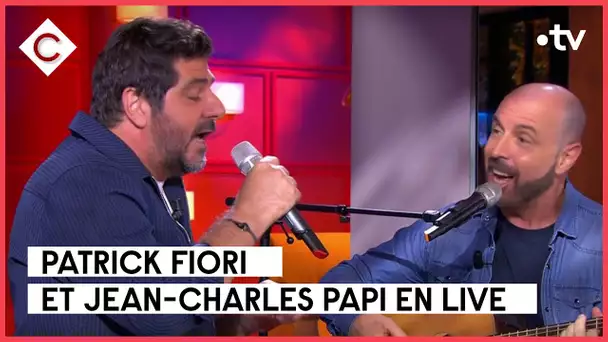 Patrick Fiori & Jean-Charles Papi en live - C à vous - 09/09/2022