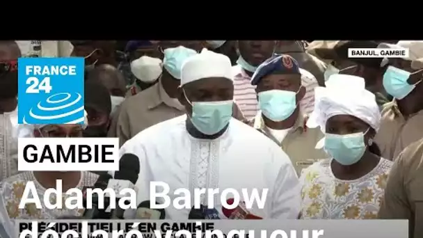 Présidentielle en Gambie : le sortant Adama Barrow déclaré vainqueur • FRANCE 24