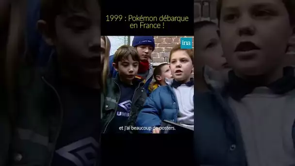 1999 : La folie Pokémon débarque en France ! 😱#ina #shorts