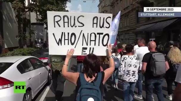 🇩🇪 Allemagne : nouvelle manifestations antigouvernementale à Stuttgart