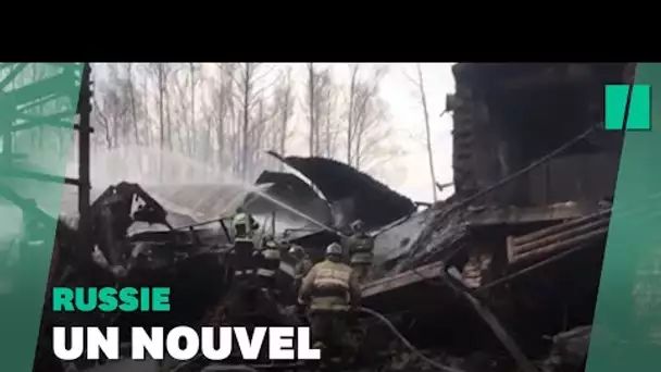 En Russie, l'incendie d'une usine d'explosifs fait au moins 15 morts