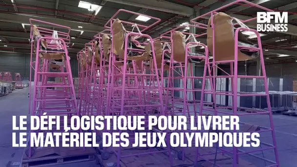 Le défi logistique pour livrer le matériel des Jeux olympiques