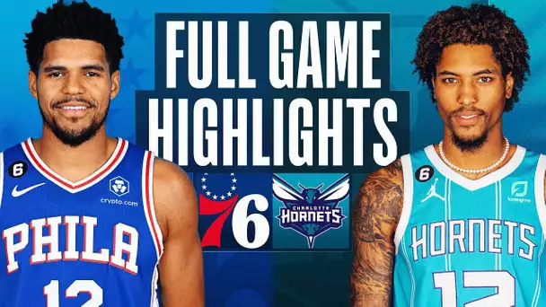 76ERS at HORNETS | NBA FULL GAME HIGHLIGHTS | November 23, 2022
