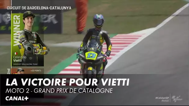 La victoire pour Vietti - Grand Prix de Catalogne - Moto 2