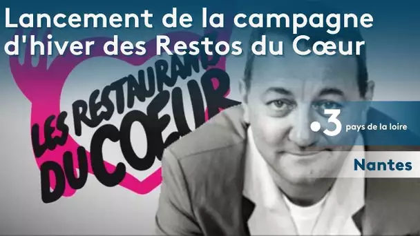 Lancement de la campagne d'hiver des Restos du Cœur à Nantes