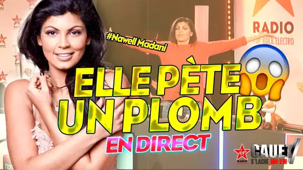 NAWELL MADANI PÈTE UN CÂBLE EN DIRECT