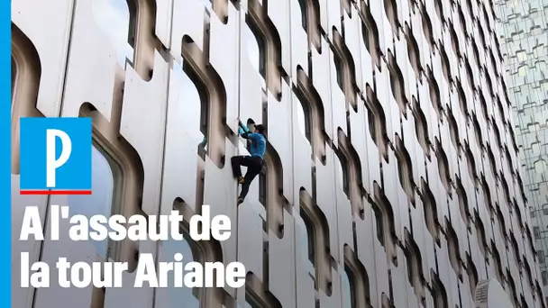 Il escalade un gratte-ciel de 152 mètres de haut sans protection à La Défense