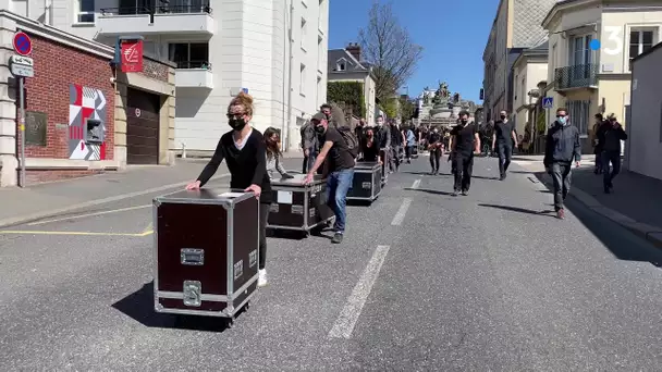 23 avril 2021 :la culture en lutte dans les rues de Rouen