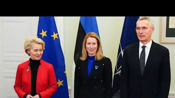 Estonie : Ursula von der Leyen et Jens Stoltenberg réaffirment leur soutien à l'Ukraine