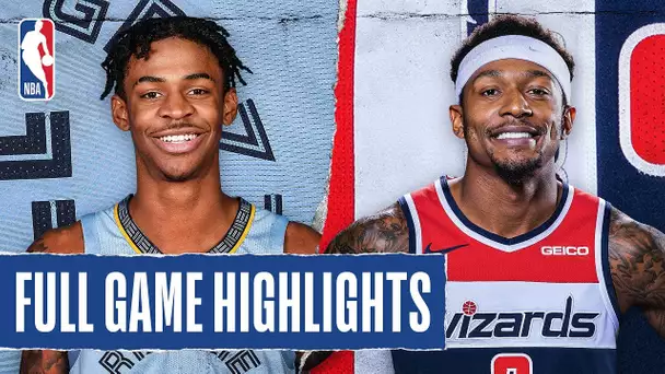 GRIZZLIES at WIZARDS | FULL GAME HIGHLIGHTS | February 9, 2020