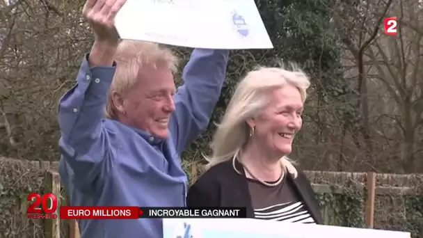 Un couple d&#039;Anglais gagne pour la deuxième fois à l&#039;Euro Million