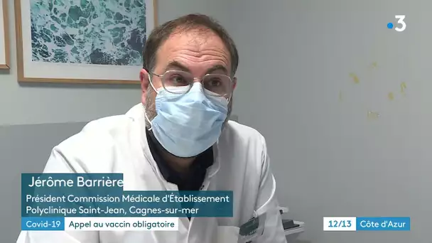 Covid : des médecins azuréens lancent un appel pour que la vaccination des adultes soit obligatoire