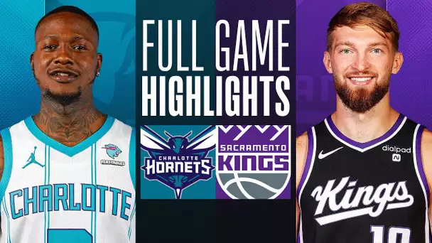 HORNETS at KINGS | FULL GAME HIGHLIGHTS | January 2, 2024