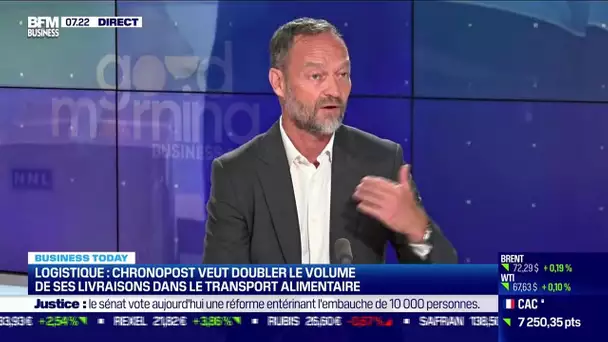 Benoît Frette (Chronopost) : Chronopost veut accélérer dans le transport alimentaire