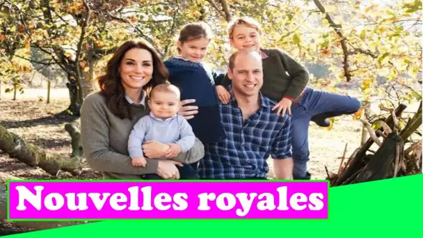 Le prince William et Kate révèlent que leurs enfants manquent le prince Philip `` très aimé ''