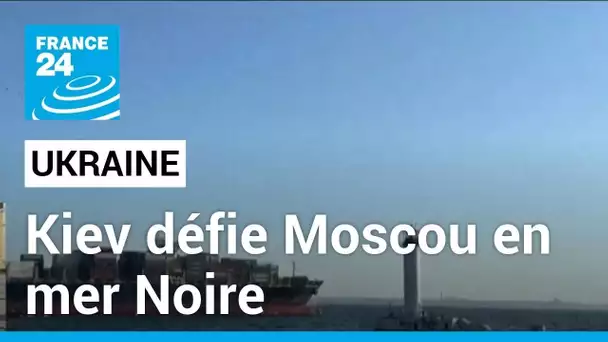 Kiev défie Moscou en mer Noire • FRANCE 24