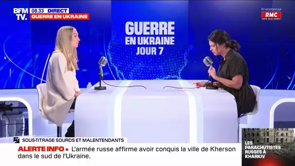 Shevchenko : "Je suis devant votre micro au moment le plus tragique pour mon pays natal"