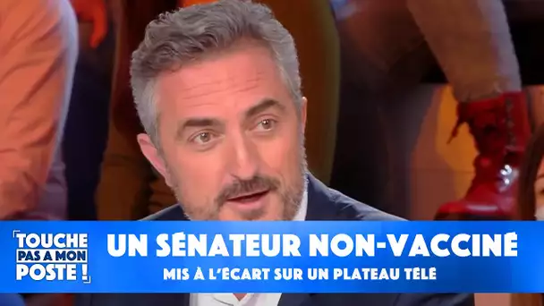 Stéphane Ravier, non-vacciné, mis à l'écart sur un plateau télé