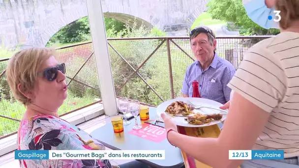 Contre le gaspillage alimentaire, un "gourmet bag" proposé aux clients dans les restaurants d'Agen