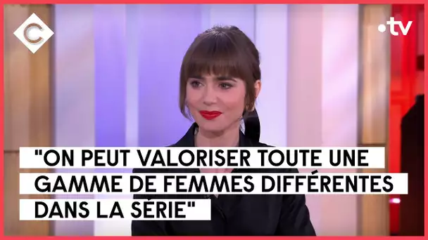 Emily in C à vous - Lily Collins - C à Vous - 05/12/2022