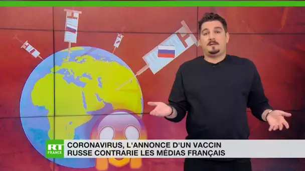 Covid-19 : l’annonce d’un vaccin russe contrarie les médias français