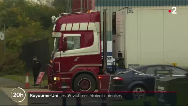 Les 39 victimes retrouvées dans un camion seraient Chinoises