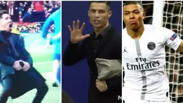 Ronaldo trolle l'Atletico, clash Aulas Psg sur Twitter, célébration wtf simeone,psg ecrase mhsc