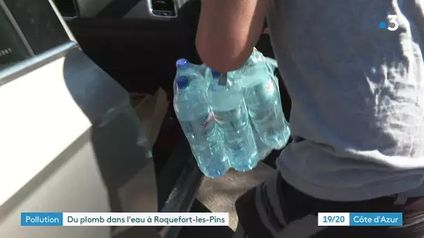 A Roquefort-les-Pins, suspicion de pollution de l'eau potable, la mairie distribue de l'eau minérale