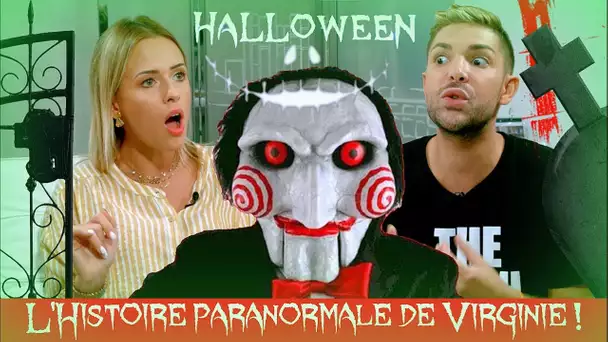 La candidate possédée sur le tournage de La Villa 4! HALLOWEEN - L&#039; HISTOIRE PARANORMALE DE VIRGINIE