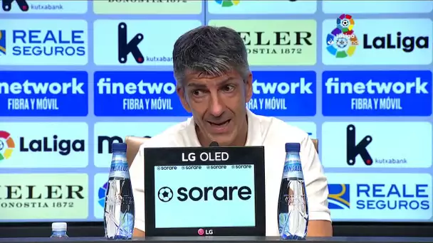 Rueda de prensa Real Sociedad vs Valencia CF