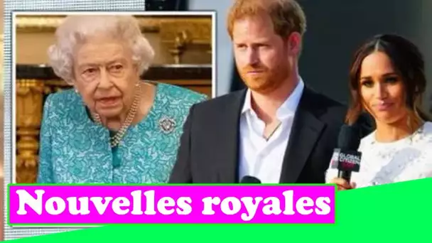 Un fan `` dégoût@nt '' de Harry et Meghan critiqué pour des messages alors que la reine passe la nui