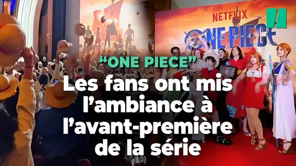 À l'avant-première de la série « One Piece » de Netflix, les fans ont sorti leurs chapeaux de paille