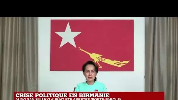 La dirigeante birmane Aung San Suu Kyi a été arrêtée par l'armée, selon le parti au pouvoir