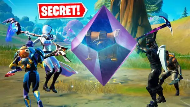 COMMENT TROUVER ET OUVRIR UN COFFRE COSMIQUE SUR FORTNITE ! (FORTNITE SECRET SAISON 7)