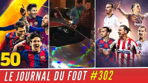 50e coup franc pour MESSI, ZLATAN de retour en LIGA ? AUBAMEYANG chahuté par des supporters !