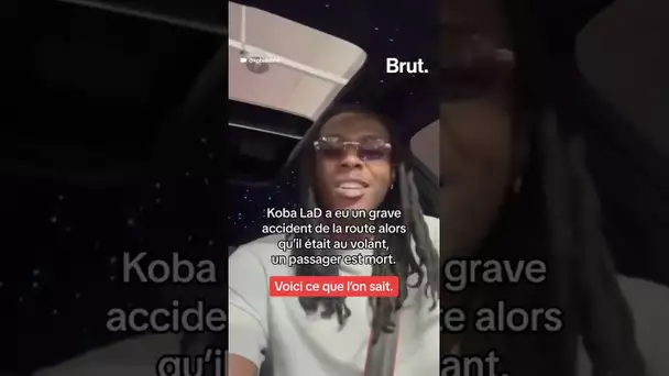 Le rappeur Koba LaD a eu un grave accident de la route, un passager est mort