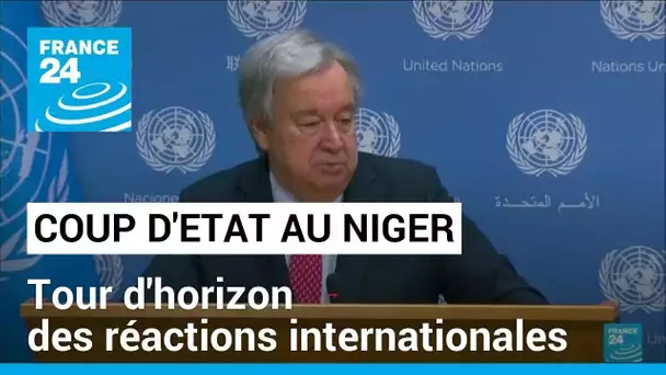 Coup d'Etat au Niger : à l'international, majeure demande de libération du Président Bazoum