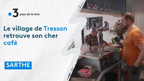 Sarthe : réouverture d'un café à Tresson grâce au réseau associatif 1000 cafés