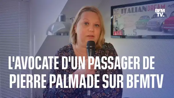 L'avocate d'un des passagers de Pierre Palmade durant l'accident s'exprime sur BFMTV
